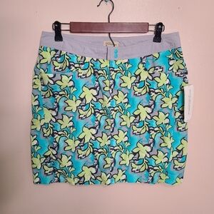 NWT Royal Robbins Splash Around Skirt Topaz UPF 30